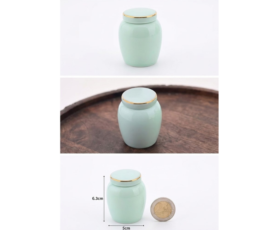 Mini Urn - Mintgroen